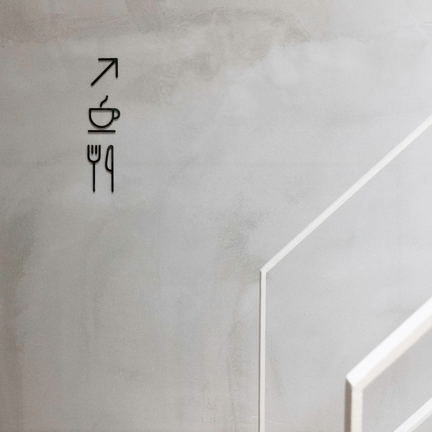 SIGNS (ARROW, CAFE, RESTAURANT)