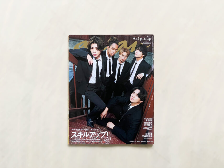 BRICK STAND are introduced on “anan” No.2397 issue.